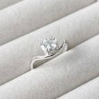 Anel Mindinho Oval Pinky Ring
