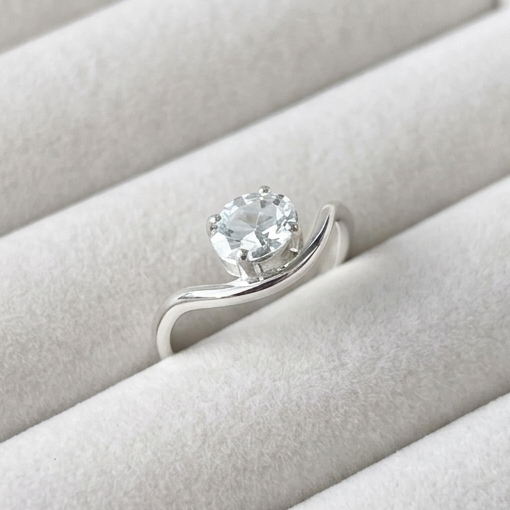 Anel Mindinho Oval Pinky Ring