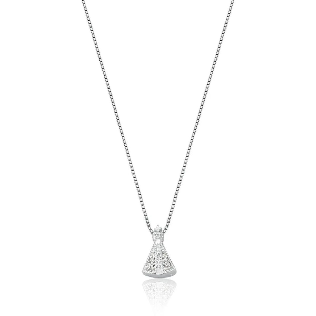 Colar Nossa Senhora Aparecida V15 45CM